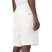 Armani Exchange pour homme. XM000372AF10818U0009 Bermuda bondé blanc (XL), Casuel, Coton