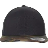 Flexfit Casquette chocolat / ocre / vert foncé / noir