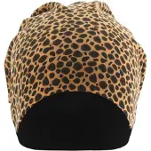 MSTRDS Bonnet noisette / brun foncé / noir