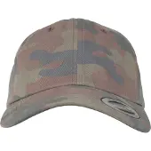 Flexfit Casquette écru / bleu denim / vert gazon / rouge pastel