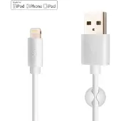 FIXED Câble USB-A vers Lightning, 12W, 2m, Data Cable, blanc