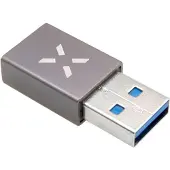 FIXED Adaptateur / Connecteur intermédiaire USB-A vers USB-C, Link, Gris