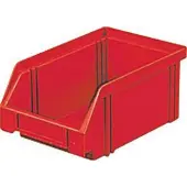 LA-KA-PE LA KA PE Bac à bec taille 4 rouge longueur 160 / 140 x largeur 105 x hauteur 75mm en polystyrène empilable - LK4