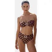 Love & roses Hauts de bikini beige / marron