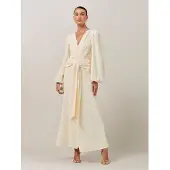 SAVEL Robe 'Jonah' blanc cassé