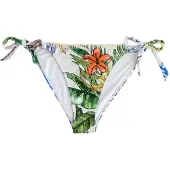 Next Bas de bikini vert / olive / orange foncé / blanc naturel