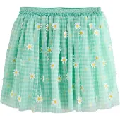 Next Jupe jaune / menthe / blanc