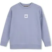 BOSS Sweat enfant en polaire avec étiquette logo