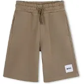BOSS Pantalon moka / noir / blanc