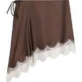Bershka Serviette de plage marron / blanc