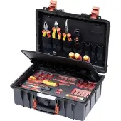 Wiha Caisse à outils eMobility L - 62 pièces - - 45833