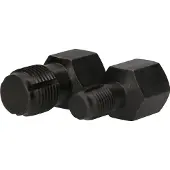Ks Tools outil de réparation pour filetage de sonde lambda, M18 x 1,5 mm, M12 x 1,25 mm, 2 pièces