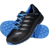 Uvex 2 trend Chaussures basses S3 bleu, noir largeur 11 Gr. 44