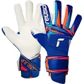Reusch Attrakt Gold X Guardian Goalkeeper Gloves Bleu 10