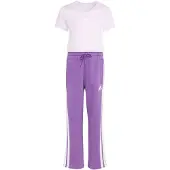 Adidas Survêtement 'Essentials' violet / lilas / blanc