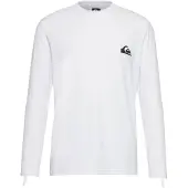 Quiksilver Surf Long Sleeve Rash Guard Blanc L Homme