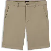 BOSS pour homme. 50536723 Short Chino Slim beige (34), Casuel, Coton
