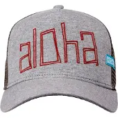 Coastal Casquette 'Aloha' turquoise / gris clair / rouge / blanc