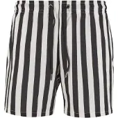 Urban Classics Shorts de bain noir / blanc