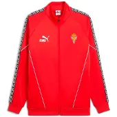 Puma Sporting Gijón Teamking Tracksuit Jacket Rouge M Homme