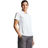 Slam Active Tech Pique Uv Short Sleeve Polo Blanc M Femme