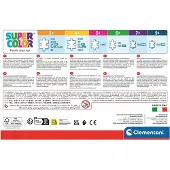 Clementoni Schtroumpfs Puzzle carré de 3x48 pièces One Size