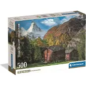 Clementoni , le Puzzle européen Made in Italie Puzzle Charmant Cervin - 500 à 999 pièces