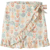 Name it Jupe 'NKFVINAYA' bleu clair / orange clair / rouge vif / blanc