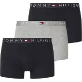 Tommy Hilfiger Underwear Boxers gris chiné / rouge / noir / blanc