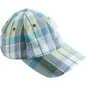 Next Casquette bleu-gris / vert pastel / vert clair / blanc cassé