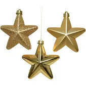 Décoris Sh.Proof Stars Sh-M-Gl Light Gold