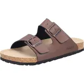 Rieker , modèle : 2219022 22, chaussures pour hommes, sandales, couleur marron, style décontracté