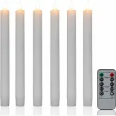 Relaxdays 6x bougies LED (6x)