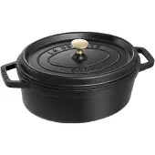 Staub Cocotte 27 cm noir ovale