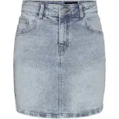 Noisy May Yolanda Denim Skirt Bleu L Femme