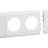 Hager GB080209016 Cache prise double juxtaposable hfr (GB080209016)
