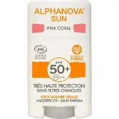 Alphanova STICK SOLAIRE ROSE TRÈS HAUTE PROTECTION VISAGE SPF50+ 12 g Stick(S)