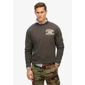 Superdry Sweat-shirt 'Athletic Essentials' gris foncé