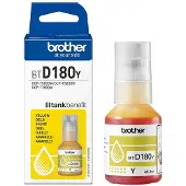 Brother Bouteille d'encre jaune authentique BTD180Y