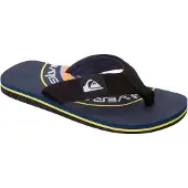 Quiksilver Molo Layback Flip Flops Noir EU 28 Enfants