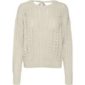 Vero Moda Newverena Sweater Beige M Femme