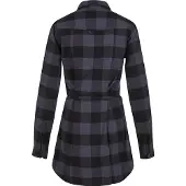 Brandit Chemisier gris foncé / noir