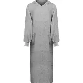 vidaXL Robe KINN Gris XXL Coton