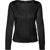 Vero Moda Asta Long Sleeve Blouse Noir M Femme