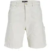 Jack & Jones Tony Painter Wi 055 Denim Shorts Beige XL Homme