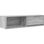 vidaXL Armoire TV Gris Sonoma 100x31x25,5 cm Bois composite