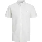Jack & Jones Summer Shield Short Sleeve Shirt Blanc XL Homme