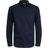 Jack & Jones Blacardiff Plus Size Long Sleeve Shirt Bleu 2XL Homme