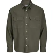 Jack & Jones Travis Long Sleeve Shirt Vert 2XL Homme
