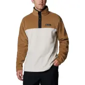 Columbia Pull-over de sport 'Steens Mountain' marron / noir / blanc